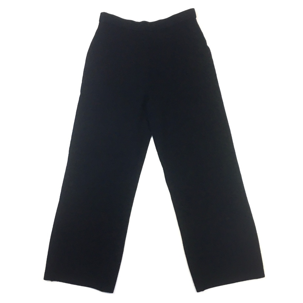 St. John Santana knit black pull on pants comfort - Picture 1 of 5